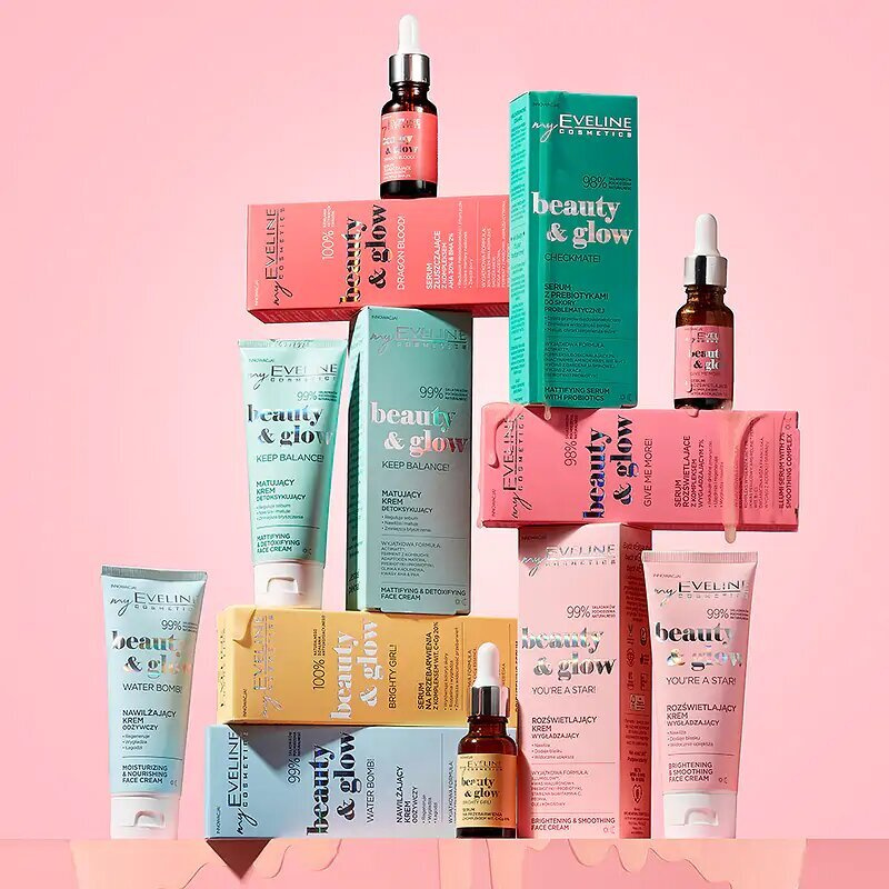 Eveline Beauty & Glow Give Me More! Brightening Serum with 7% Smoothing Complex for All Skin Types 18ml