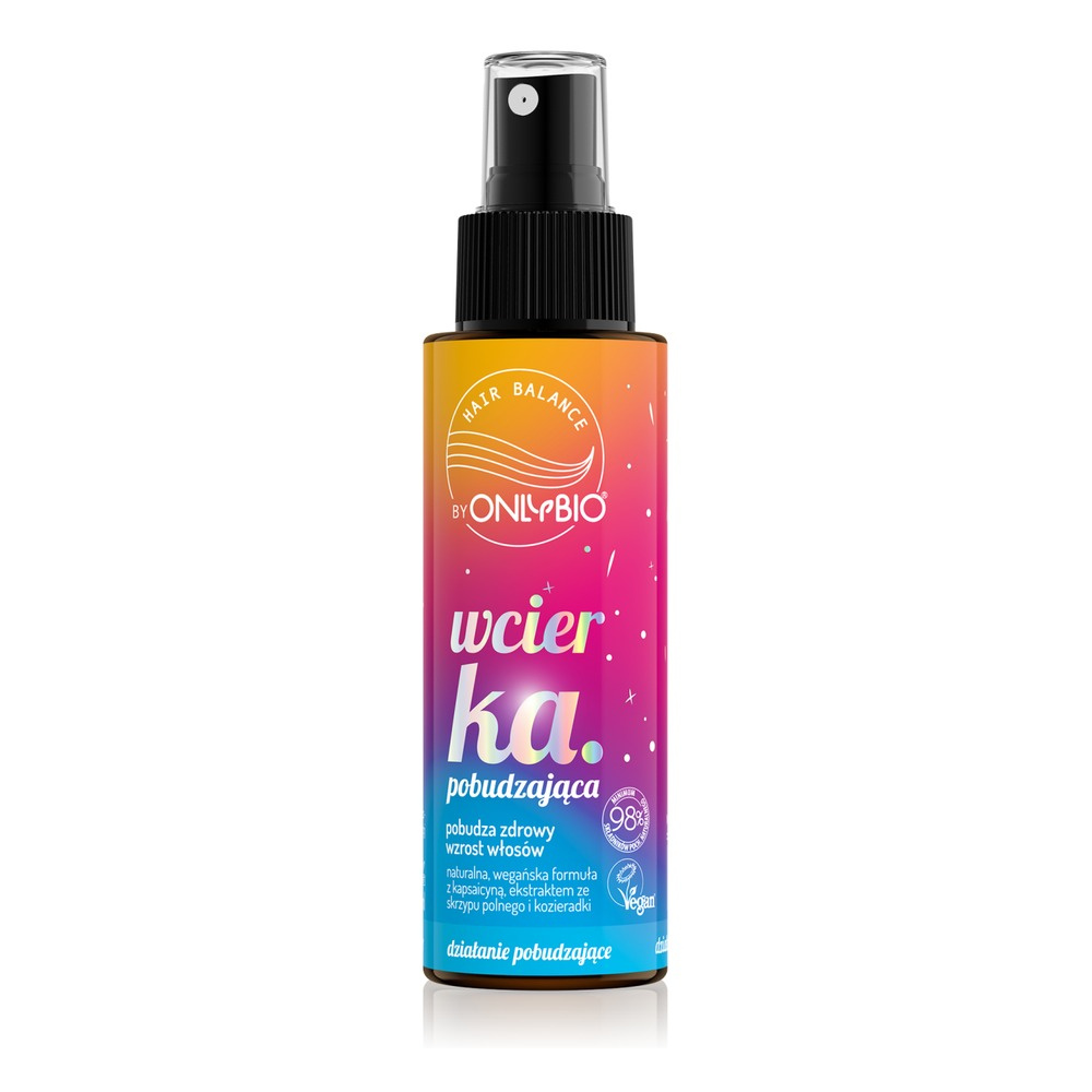 OnlyBio Hair Balance Wcierka do Włosów Przerzedzonych Stymulująca Wzrost 100ml