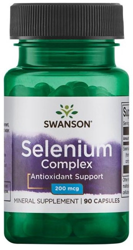 Swanson Selenium Complex 200mcg 90 Kapsułek