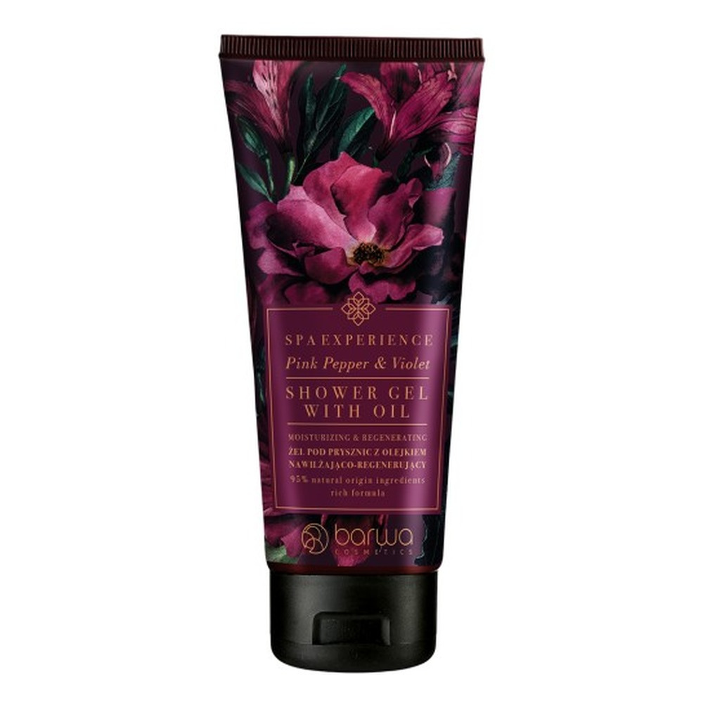 Barwa Spa Experience Moisturizing - Regenerating Shower Gel Pink Pepper & Violet 200ml