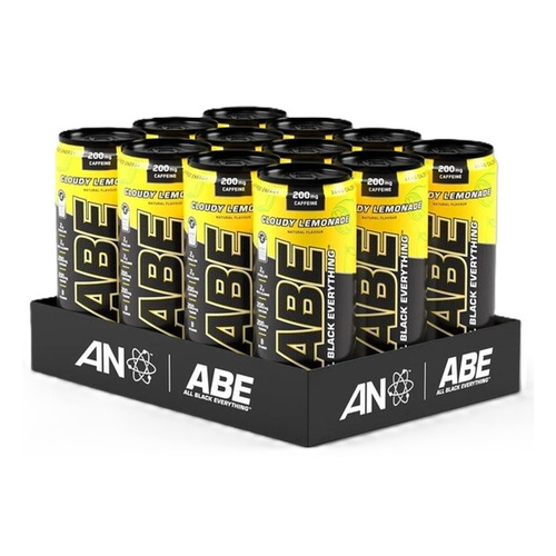 Applied Nutrition ABE Energy + Performance Cans, Cloudy Lemonade 12 x 330ml