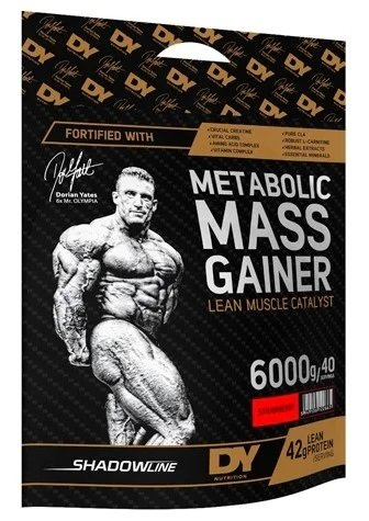 Dorian Yates Metabolic Mass Gainer Gainer Na Masę Truskawkowy 6000g