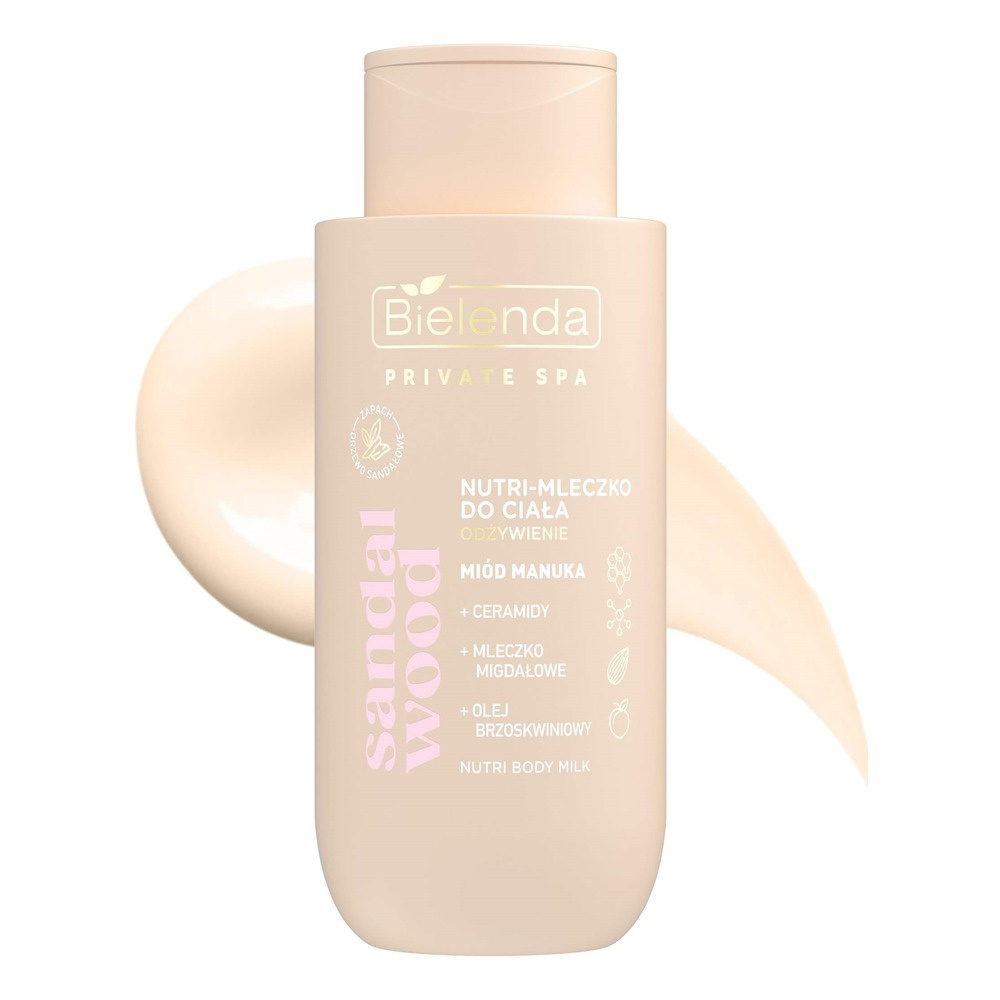 Bielenda Private Spa Odżywcze Nutri-Mleczko do Ciała Sandal Wood 300ml