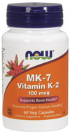 Now Foods MK-7 Vitamin K-2 100mcg Wspiera Zdrowe Kości I Wspomaga Układ Krążenia 60 Kapsułek
