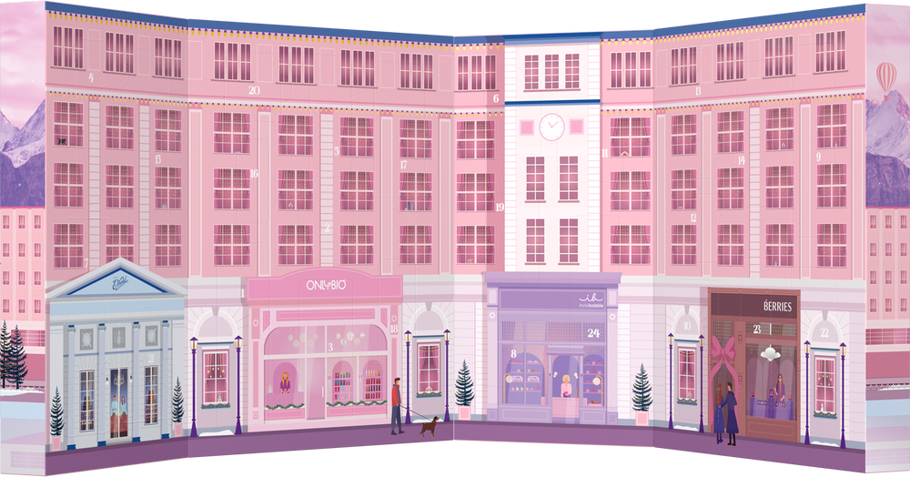 OnlyBio Hair in Balance Berry XMAS Advent Calendar 24 Items