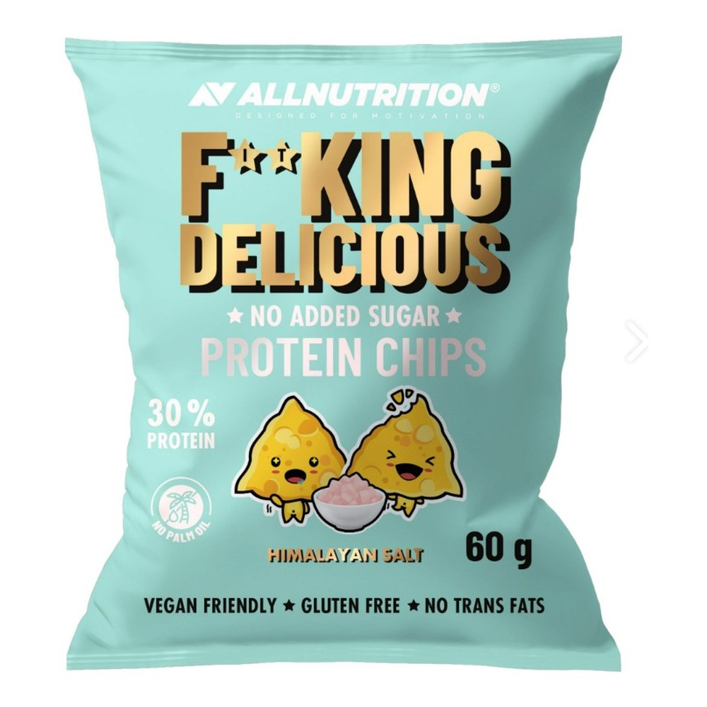 Allnutrition Fitking Delicious Protein Chips Himalayan Salt 60g