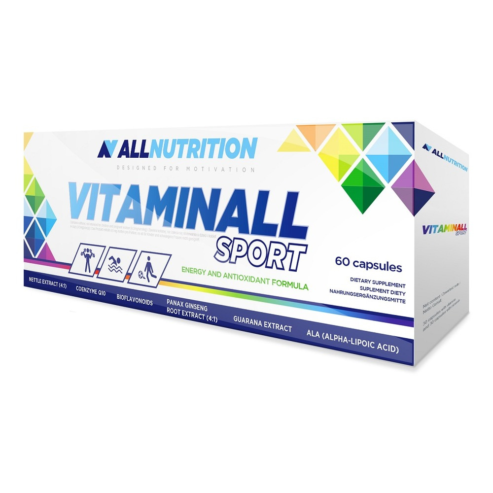 Allnutrition Vitaminall Sport Energy Formula 60 Capsules