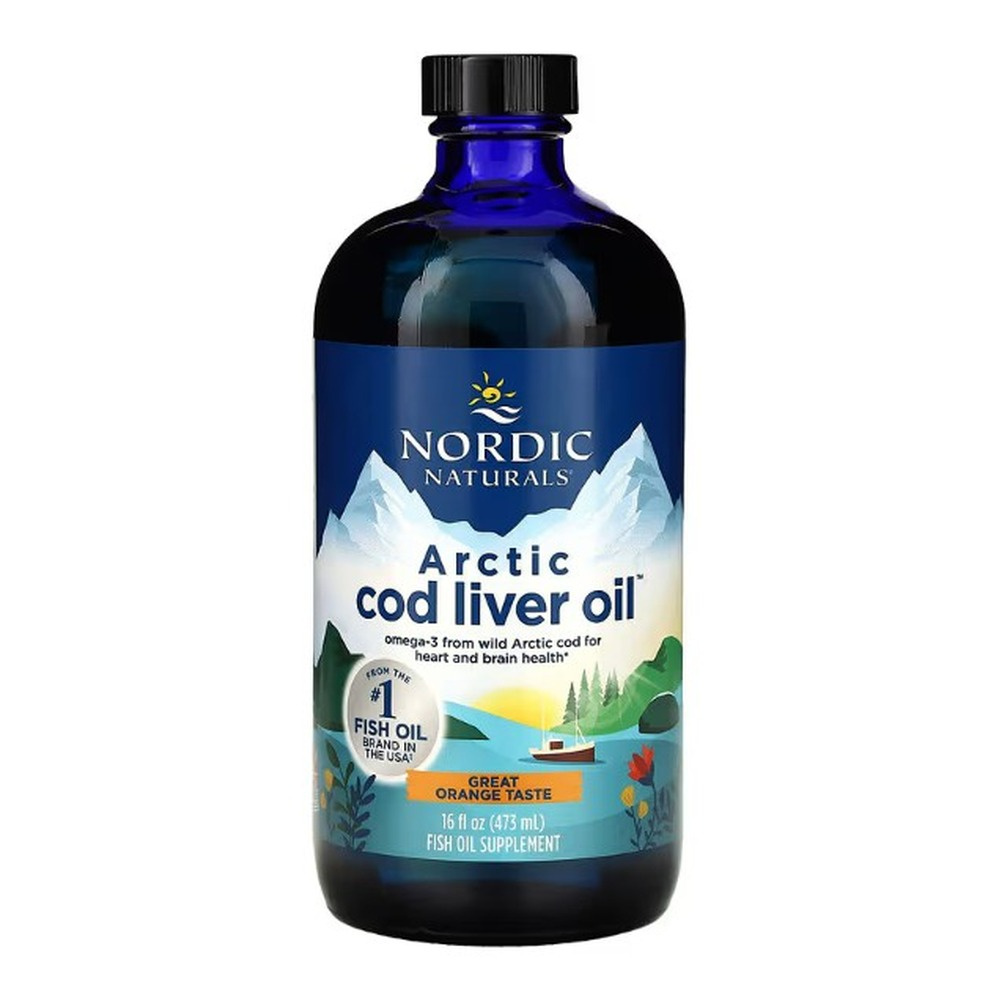 Arctic Cod Liver Oil, 1060mg Orange - 473 ml.