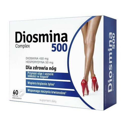 Colfarm Diosmina 500 Complex Zdrowie Nóg 60 Sztuk