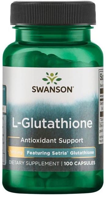 Swanson L-Glutathione 100mg 100 Capsules