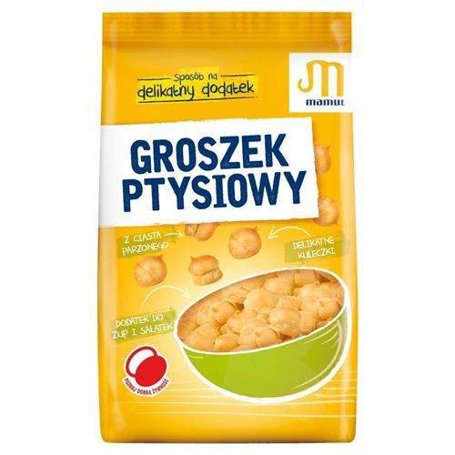 Mamut Groszek Ptysiowy z Ciasta Parzonego Dodatek do Zup i Sałatek 80g