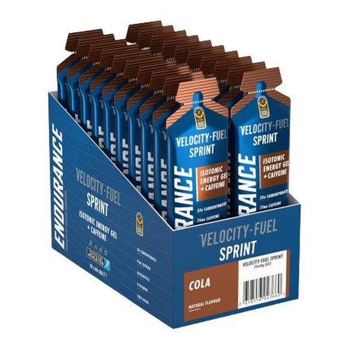 Applied Nutrition Endurance Sprint Isotonic Energy Gel + Caffeine, Cola 20 x 60g