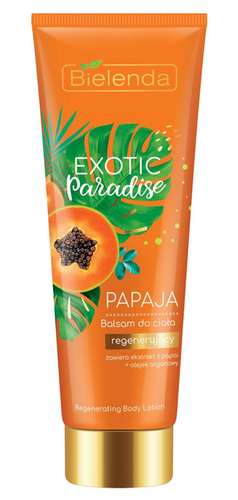BIELENDA EXOTIC Paradise - Balsam Do Ciała Regenerujący Papaja 250ml