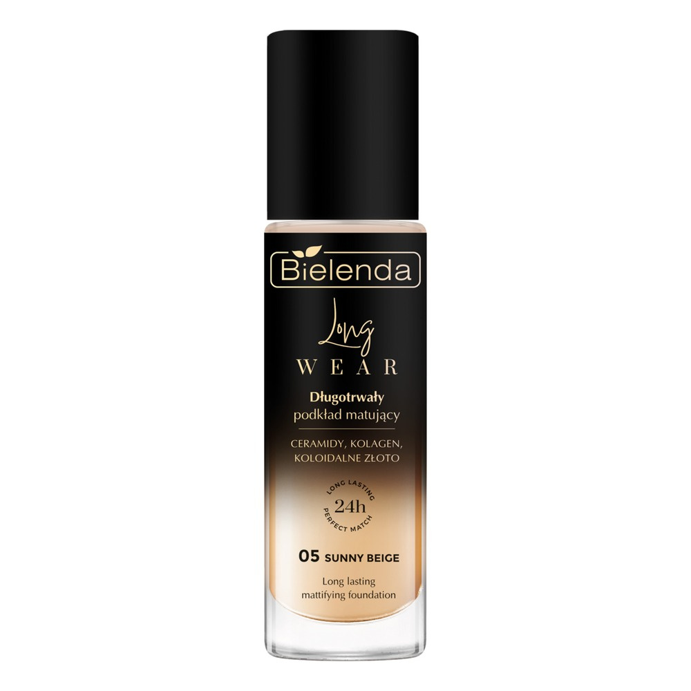 Bielenda Long Wear Długotrwały Podkład Matujący 05 Sunny Beige 30ml