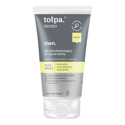 Tolpa Dermo Men Micro-Exfoliating Face Wash Gel 150ml