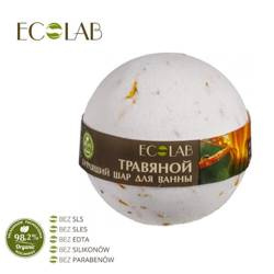 ECO LABORATORIE Bath Ball Natural Almond Oil Marigold Green Tea Extract 220g