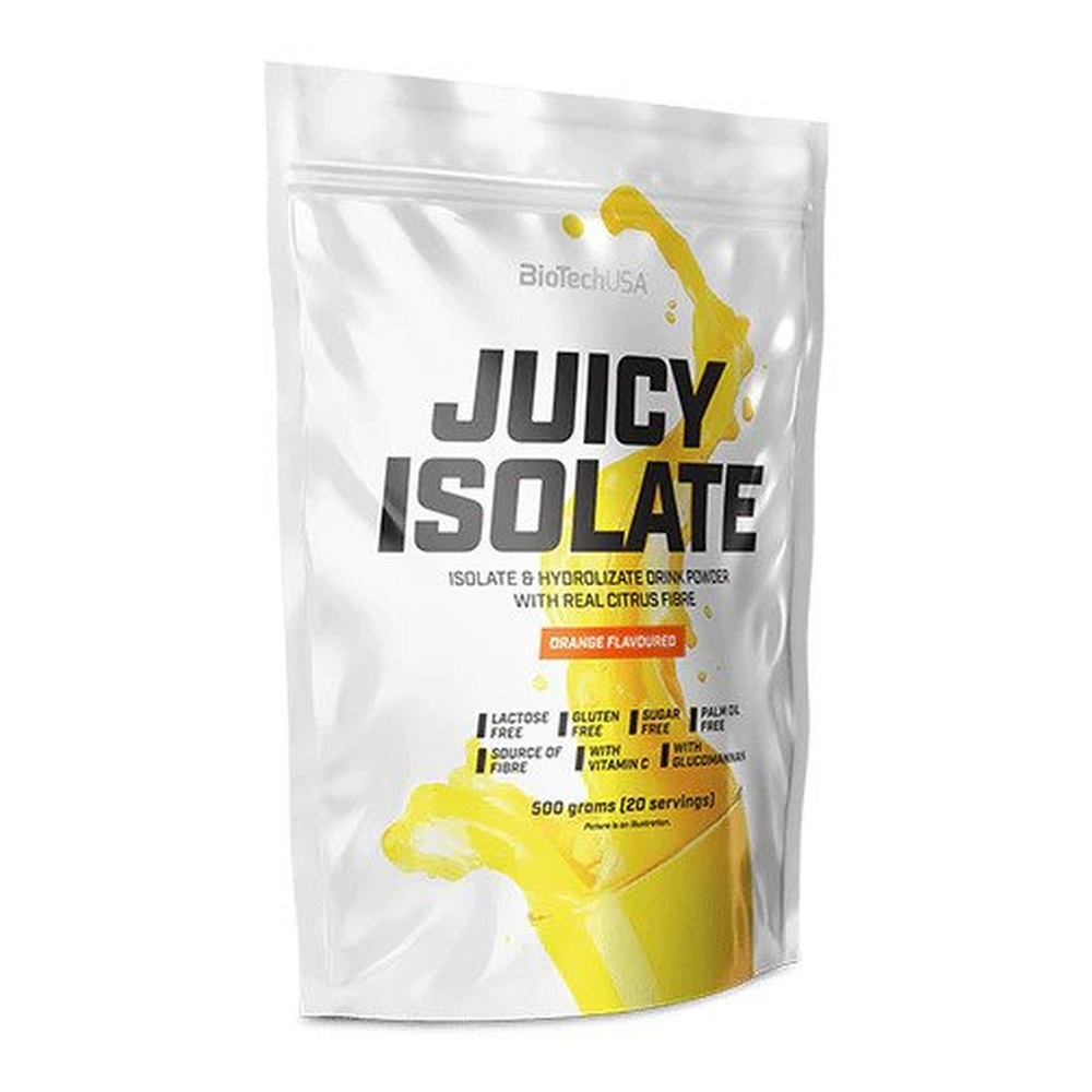 BioTechUSA Juicy Isolate Whey Isolate Drink Powder, Orange 500g