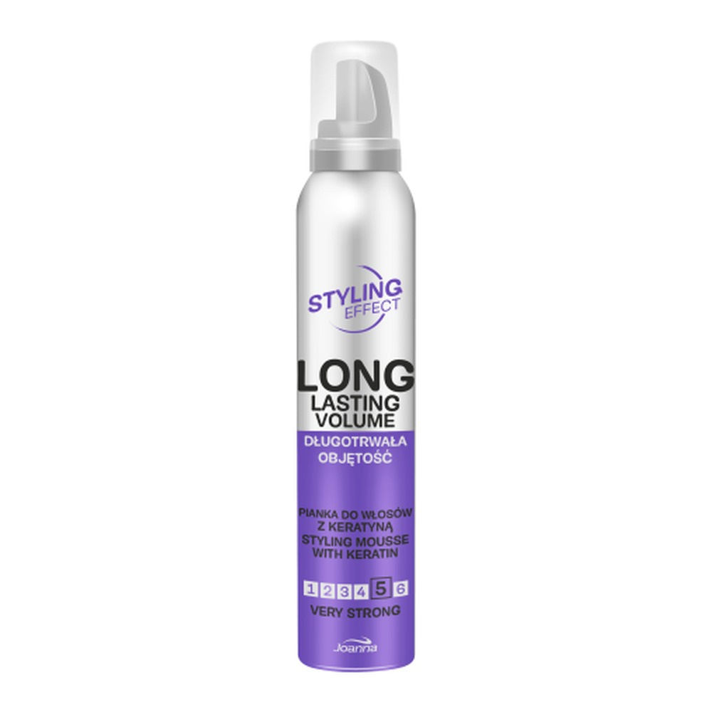 Joanna Styling Effect Pianka do Włosów z Keratyną Bardzo Mocna 150ml