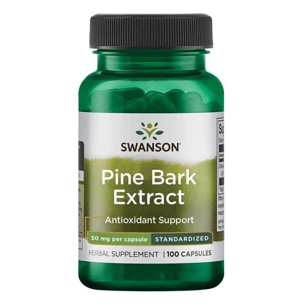 Swanson Pine Bark Extract 50mg 100 Capsules