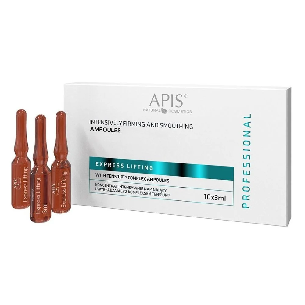 Apis Professional Express Lifting Koncentrat Intensywnie Napinający i Liftingujący z Kompleksem Tens Up 10x3 ml 