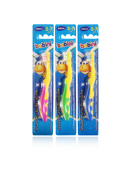 Bobini Toothbrush for Children over 2 Years Old Blue Color 1 Piece