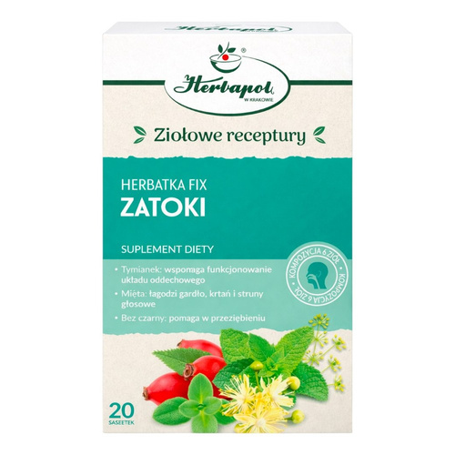HERBAPOL KRAKÓW ZATOKI Herbal Tea 20x2g