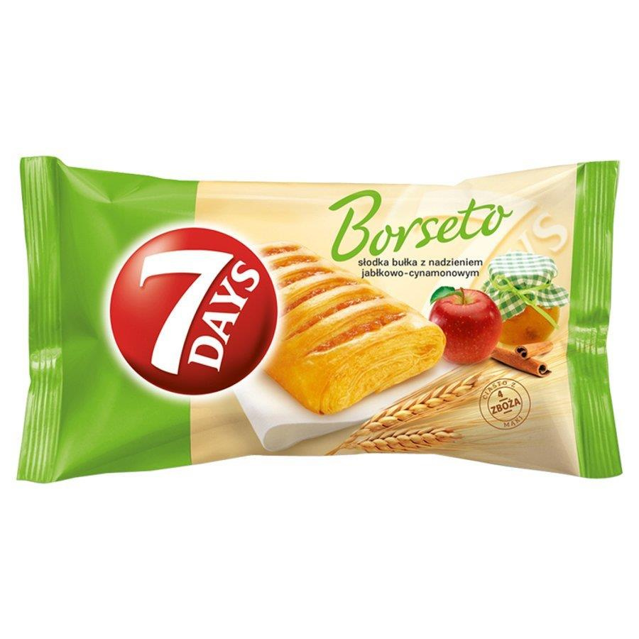 7 Days Borseto Sweet Bun with Apple-Cinnamon Filling 80g