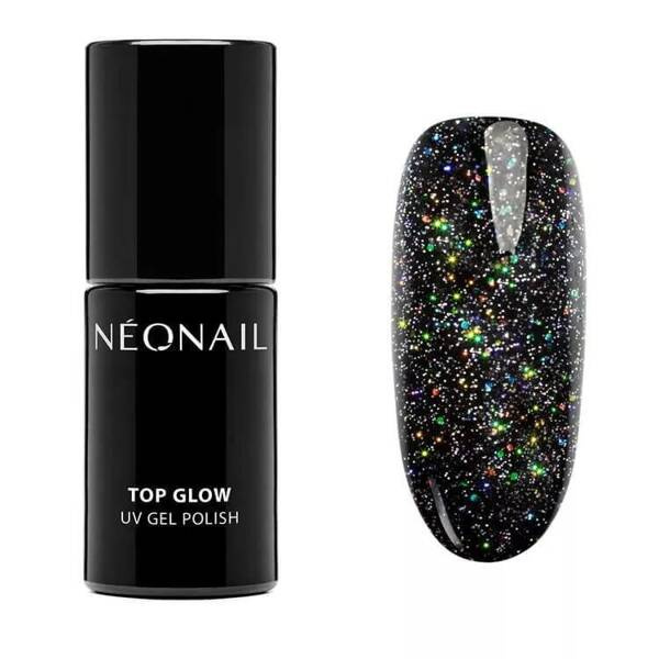 NeoNail UV/LED Soak Off Top Glow Multicolor Holo 7.2ml