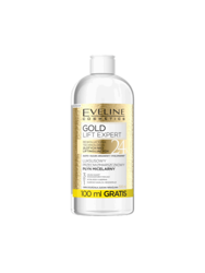 EVELINE Gold Lift Expert Luksusowy przeciwzmarszczkowy płyn micelarny 3w1 500ml
