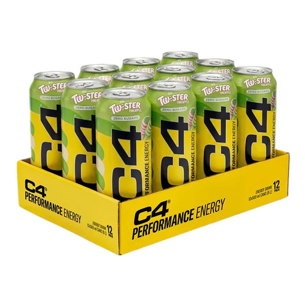 Cellucor C4 Performance Energy Twister Pineapple 12x500ml