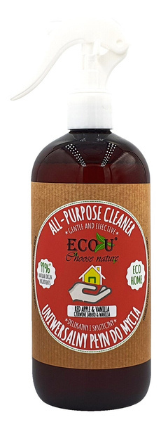 Eco-u Uniwersalny Płyn do Mycia 500ml Best Before 19.05.26