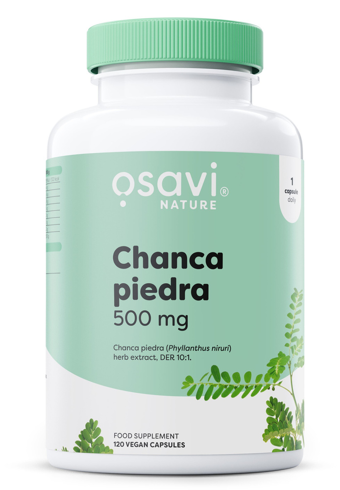 Osavi Chanca Piedra 500mg Ekstrakt z Phyllanthus Niruri 120 Kapsułek