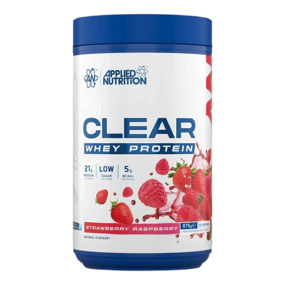 Applied Nutrition Clear Whey hydrolizowany izolat białka serwatkowego Truskawka i Malina 875g