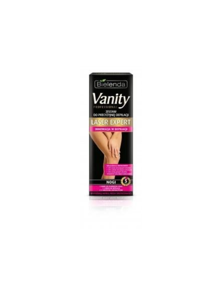 BIELENDA Vanity Laser Expert Set for precise depilation LEGS 100ml