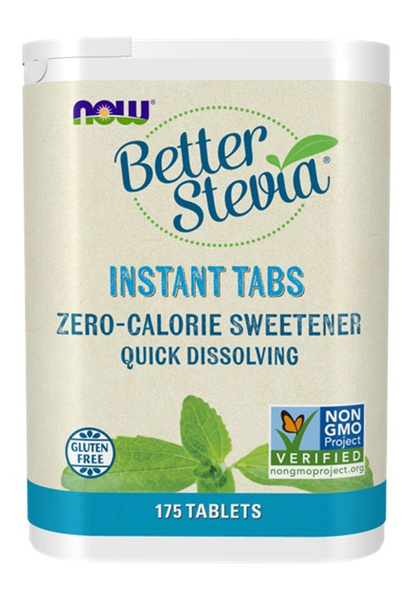 NOW Foods Better Stevia Instant Tabs Słodzik w Tabletach 175 Tabletek