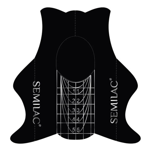 Semilac Shaper Slim Nail Forms 100 pcs