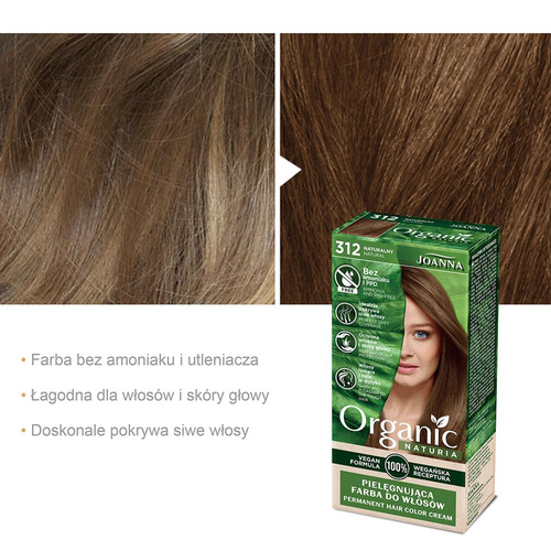 Joanna Organic Vegan Hair Dye No. 312 Natural 1 Piece