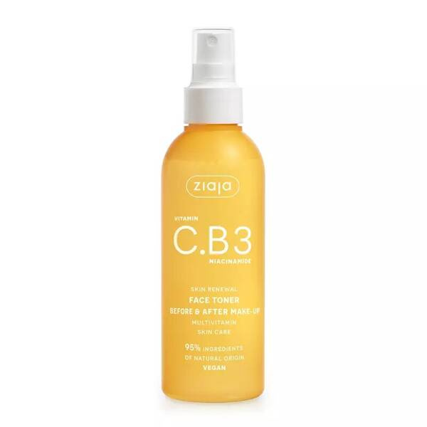 Ziaja Vitamin C.B3 Niacynamide Tonik do Twarzy w Sprayu Vegan 190ml