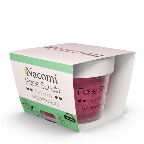 NACOMI OCZYSZCZAJĄCY PEELING DO TWARZY I UST O ZAPACHU ARBUZA 80G