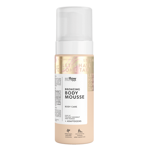 So!Flow by Vis Plantis Bronzing Body Foam 170ml Best Before 27.11.25