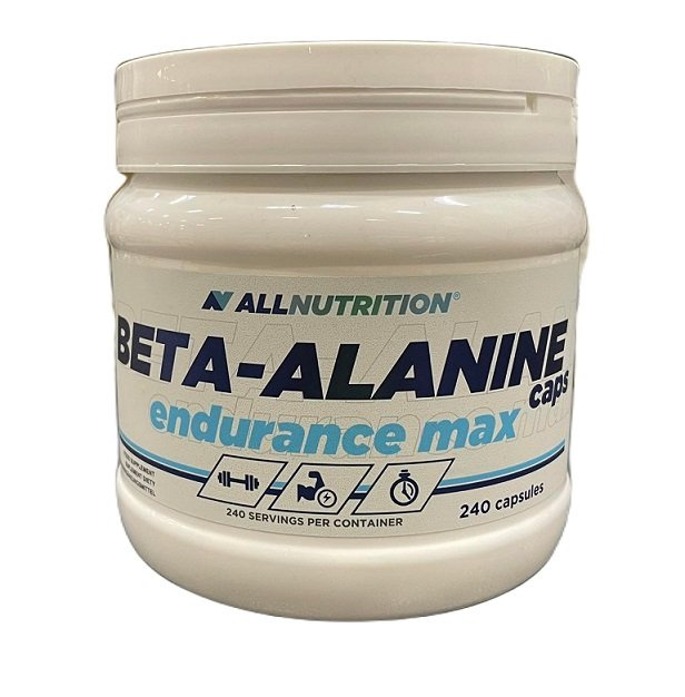 Allnutrition Beta-Alanine Endurance Max Supplement for Endurance 240 Capsules