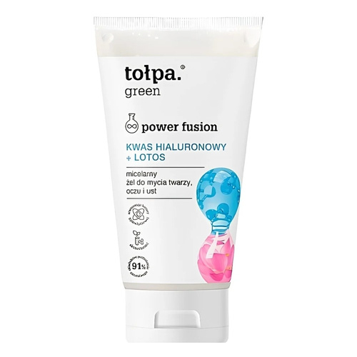 Tołpa Green Power Fusion, CLEANSING MICELLAR GEL FOR FACIAL CLEANSING, 150ml