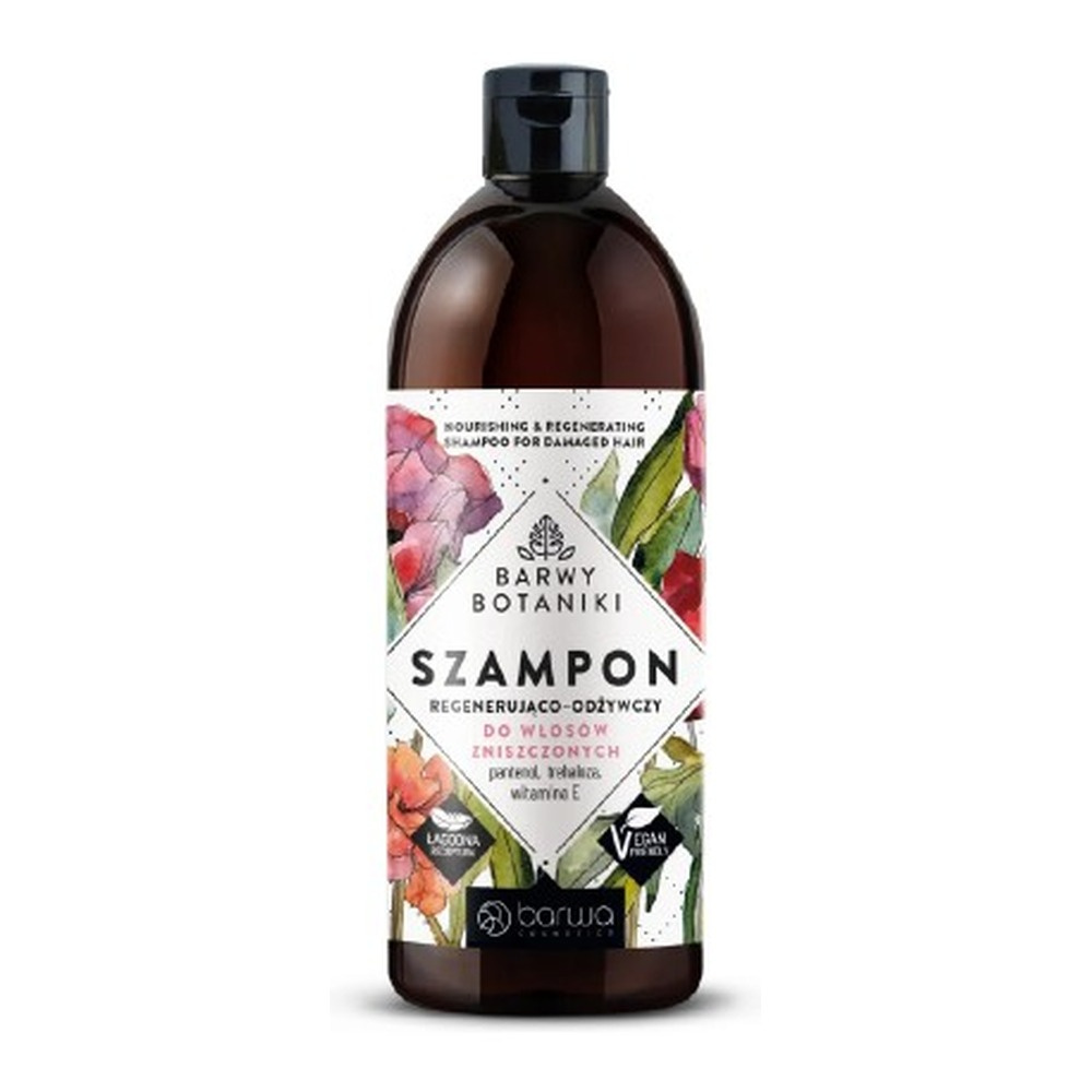 Barwa Barwy Botaniki Regenerating and Nourishing Shampoo for Damaged Hair 480ml