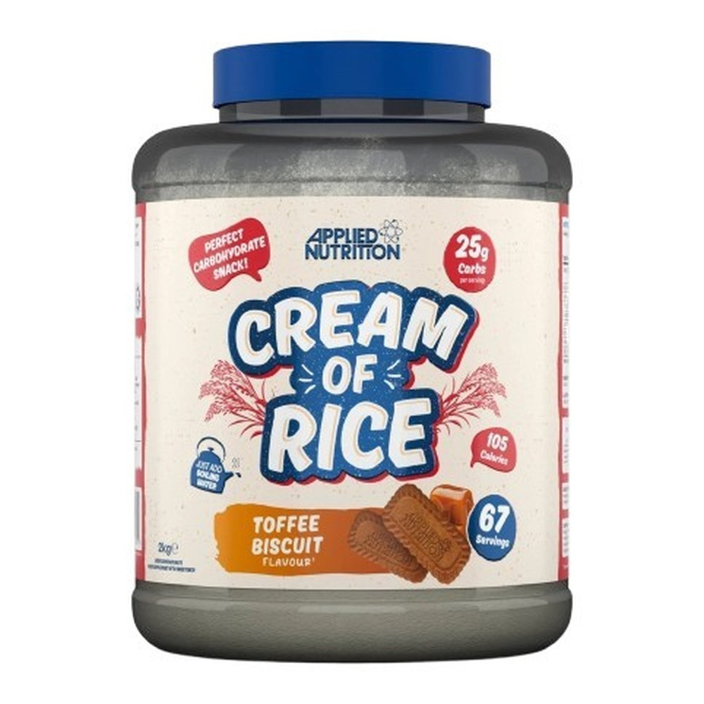 Applied Nutrition Cream of Rice, Toffee Biscuit 2000g
