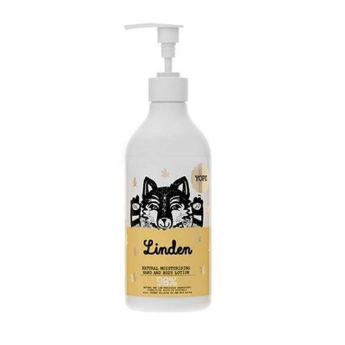 Yope Balsam Ręce Ciało Kwiat Lipy Olej Kokosowy Masło Shea Wygładza Skórę  300ml