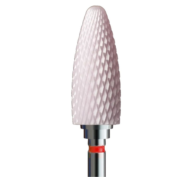 IQ Nails Ceramic Cone Drill Bit Extra Fine Pink