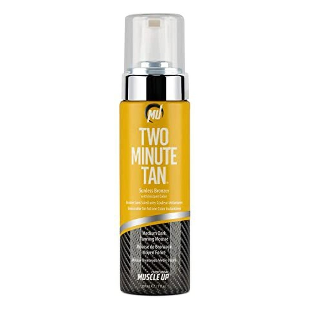 Two Minute Tan, Sunless Bronzer Instant Glow Dark Tanning Gel - 237 ml.
