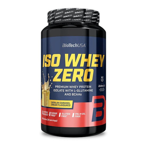 BioTechUSA Iso Whey Zero, Catalan Caramel Cream 908g