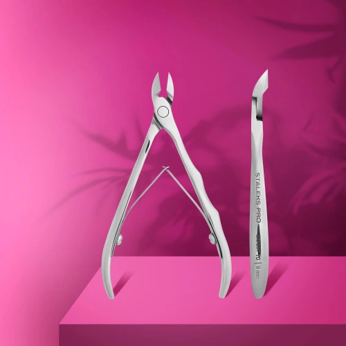 Staleks Pro Expert 10 Cuticle And Nail Nippers 9 mm Stainless Steel 109 mm
