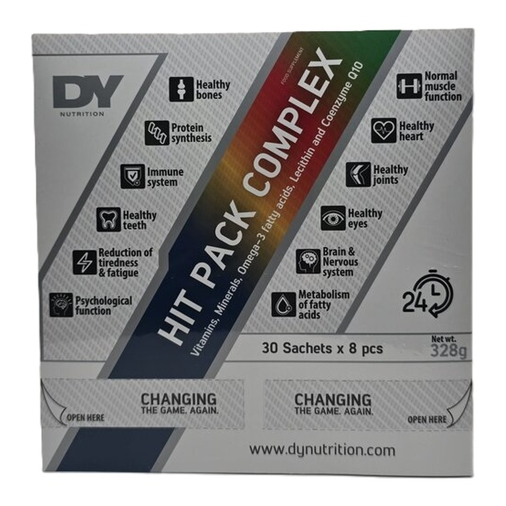 Dorian Yates Hit Pack Complex Daily Nutrient Pack 30 x 8 pcs